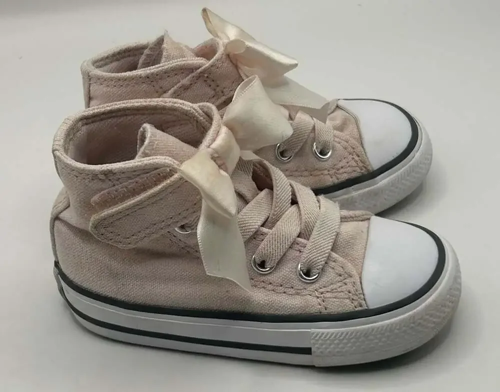 Converse Chuck Taylor All Star Easy-On Ruffles & Bows Toddler High Top Sneaker